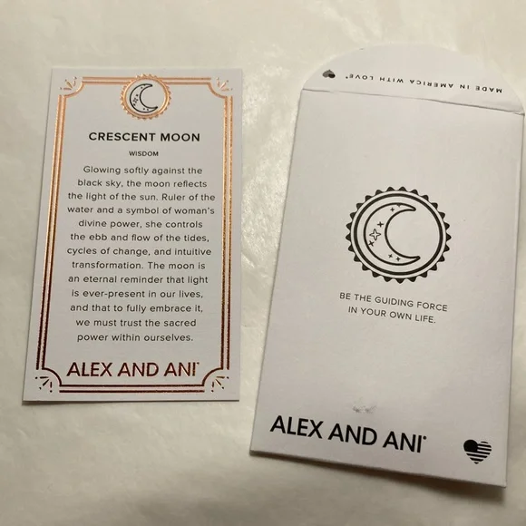 Crescent Moon Slider Charm - Picture 5 of 6